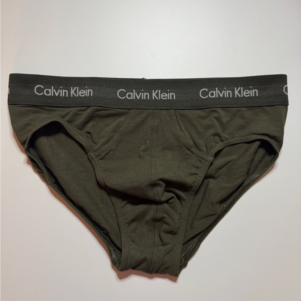 Calvin Klein Olive Green Briefs Underwear